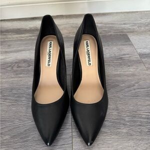 Karl Lagerfeld Black Pumps